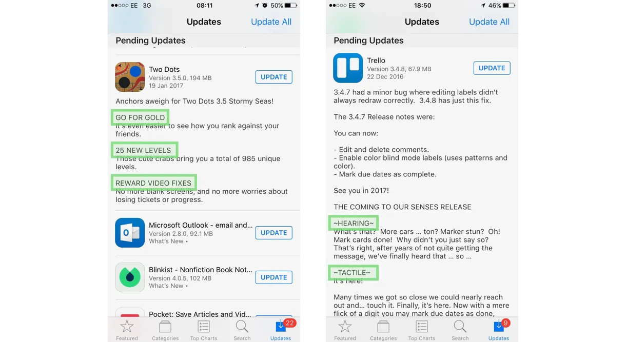 *** TILTES*** — Two Dots & Trello