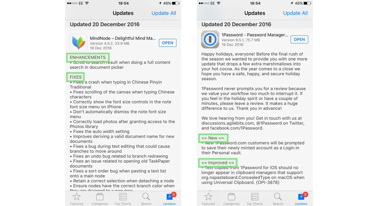 MindNode & 1Password